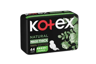 Kotex Maxi Thick Natural 44s