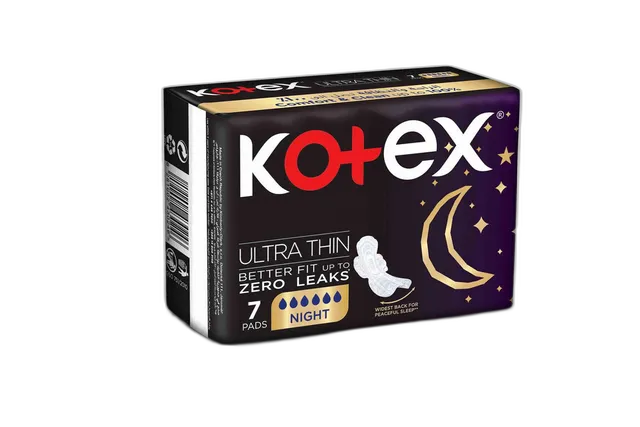 Kotex Ultra Young Night Time 7 Pack