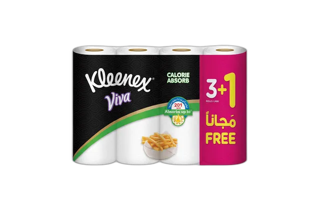 Kleenex Viva Calorie Absorb Kitchen Roll