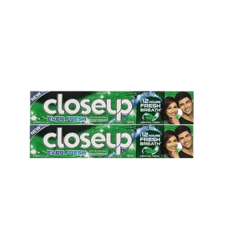 Close UP Menthol Green Toothpaste 2 x, 120ml
