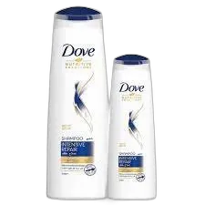 Dove Shampoo, 400ml Assorted + Shampoo 180mlfree