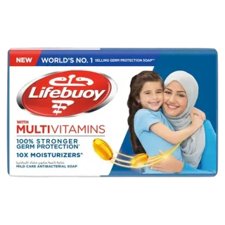 Lifebuoy Bath Soap Care White, 125g