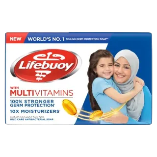 Lifebuoy Bath Soap Care White, 160g