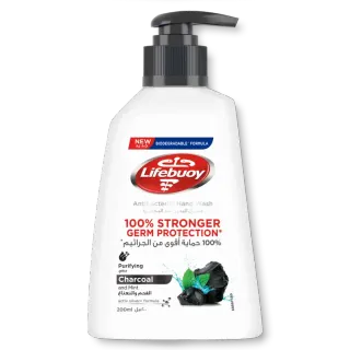 Lifebuoy HW Charcoal Jarvis, 200ml