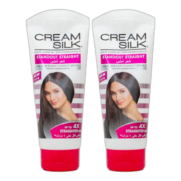 Creamsilk Stndout Straight Condtnr 2 x, 180ml
