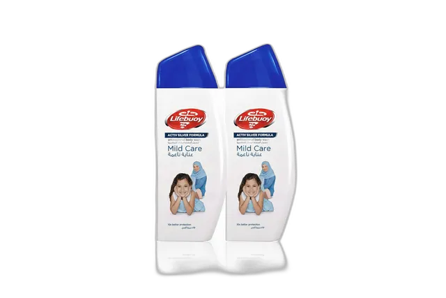 Lifebuoy Mild Care Body Wash 2x300ml