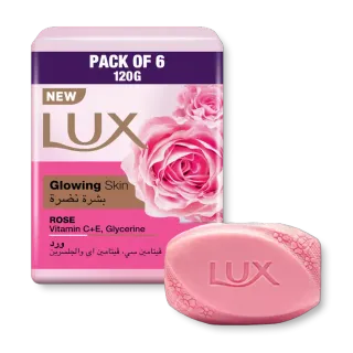 Lux Bar Soap Glowing 6 x, 120g