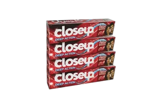 Closeup Tooth Paste Red Hot 4 x, 120ml