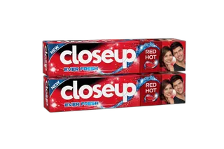 Close UP Tooth Paste Red Hot 2 x, 120ml