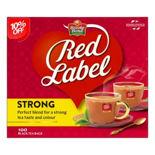 Brook Bond Red Label Tea Bag 100 Pack