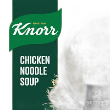 Knorr Chicken Soup Noodles 4 x, 60g + POT