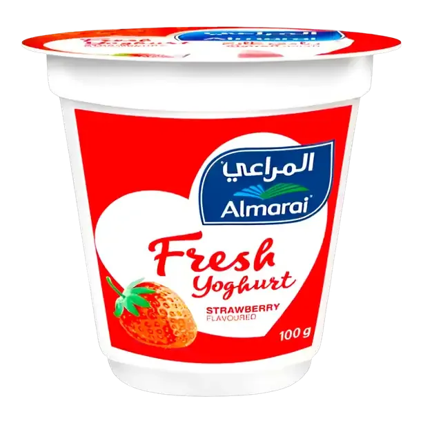 Almarai Maher Set Strawberry Youghurt, 100g