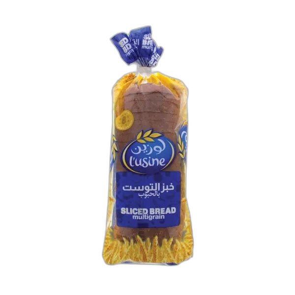خبز لوزين متعدد الحبوب 600 جم