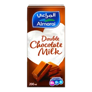 Almarai Double Chocolate UHT Milk, 200ml