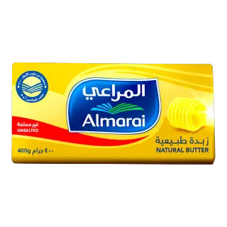 المراعي زبدة فاخرة غير مملحة 400 جم