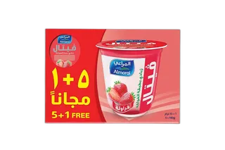 Almarai Vetal Lay Strawbery Yoghurt 6 x, 140g