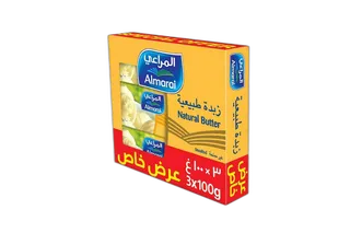 المراعي زبدة فاخرة غير مملحة 400 جم + 100 جم