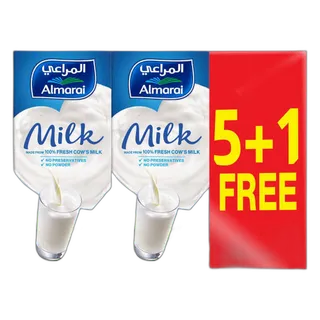 المراعي حليب كامل الدسم 6 x 200 مل
