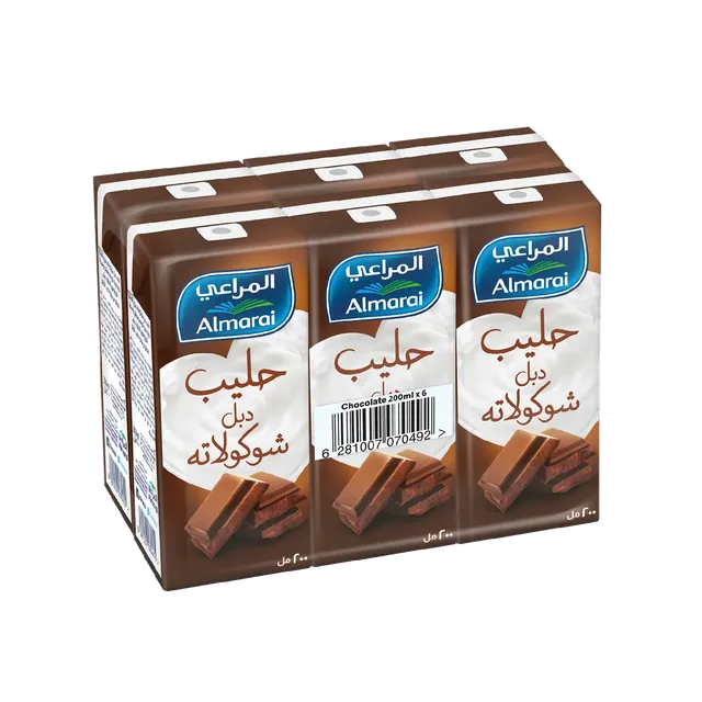المراعي حليب دوبل بنكهة الشوكولاتة
