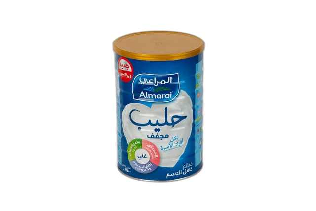 المراعي حليب مجفف مُدعم كامل الدسم