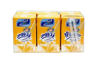 Almarai Banana Nijoom UHT Milk 6 x, 150ml