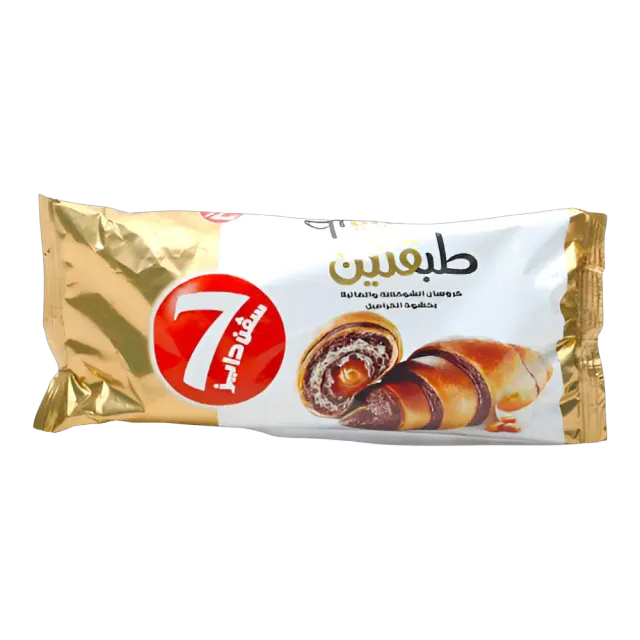 كرواسون سفن دي شوكولاتة بحشوة الكراميل 90 جم