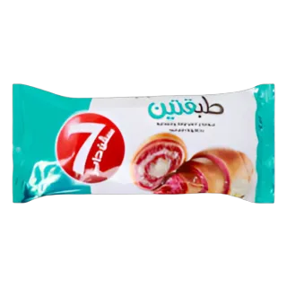 7 Days Croissant Strawberry With Vanilla Filling, 90g