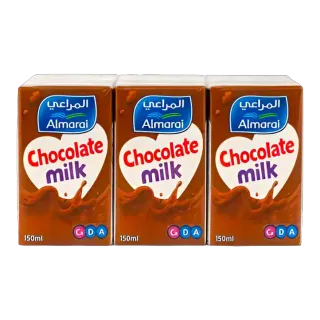 المراعي شوكولاتة بالحليب نجوم 6 x 150 مل