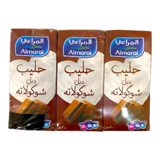 المراعي حليب دبل شوكولاتة 6 x 200 مل