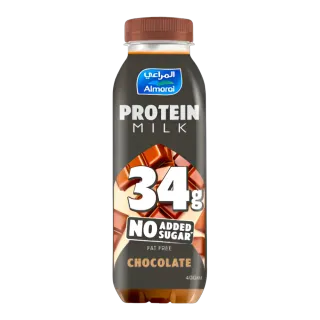 المراعي بروتين شوكولاتة بالحليب ناس 400 مل
