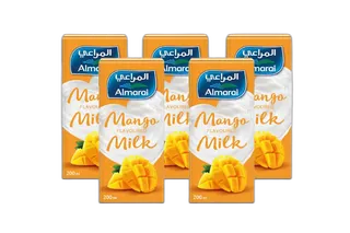 المراعي حليب ألفونسو مانجو 5 x 200 مل