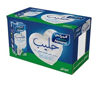 المراعي حليب كامل الدسم 12 x 1 لتر