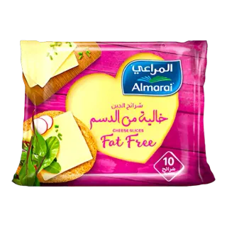 Almarai Fat Free Slice Cheese, 200g