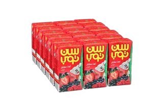 عصير سن توب توت مشكل 125 مل x 18