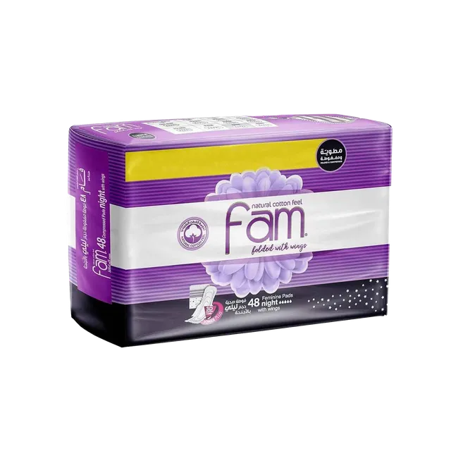 Fam Tri Fold Night Eco Pads 48s