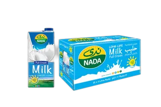 Nada UHT Full Fat Milk 12 x, 1L
