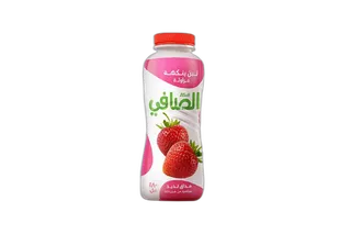 الصافي لبن بنكهة الفراولة 180 مل
