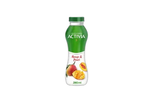 Activa Drinkable Yoghurt GO Mango & Peach, 280ml