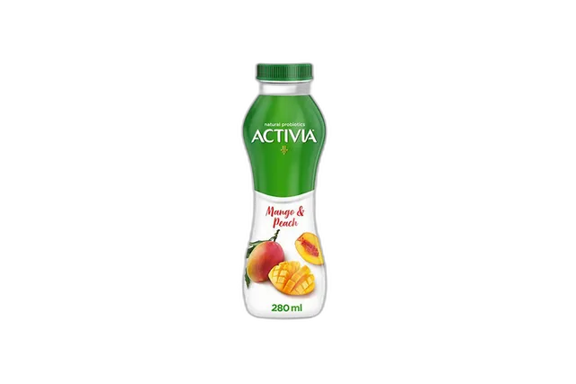 Activa Drinkable Yoghurt GO Mango & Peach, 280ml
