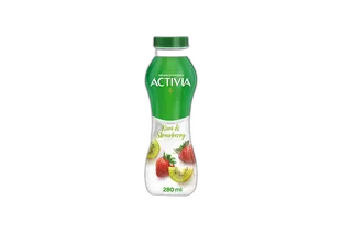Activa Yoghurt GO Kiwi and Strawberry, 280ml
