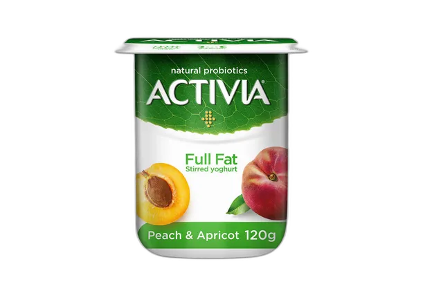 Activia Fruit Peach Apricot Yoghurt 120 g