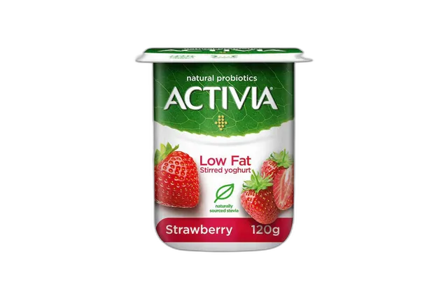 Activia Strawberry Light Yogurt, 120g