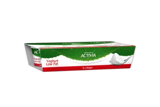 Danone Activia Yoghurt 6 x, 150g
