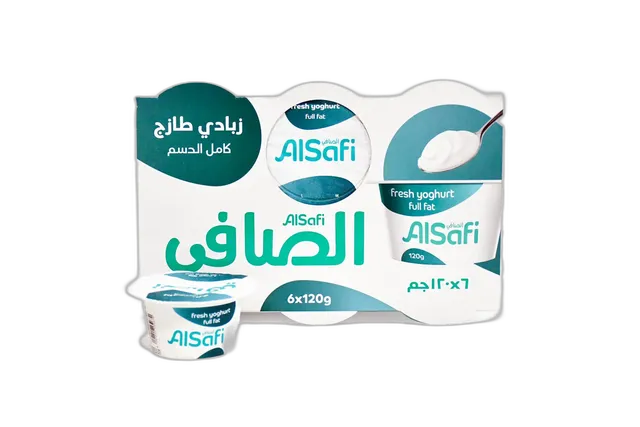 Alsafi Set Yoghurt FF 6 x, 120g