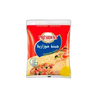 بريزيدن جبنة موزاريلا مبشورة 200 جم