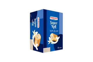 أمريكانا فانيليا سوبر رول 60/6 x 85 جم