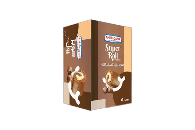 أمريكانا شوكولاتة سوبر رول 60 جم/6 x 85 جم