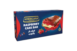 Americana Cake Bar Raspberry, 35g