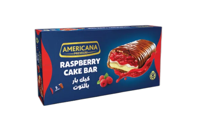 Americana Cake Bar Raspberry, 35g