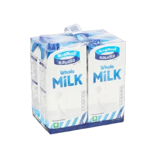 سدافكو السعودية حليب كامل الدسم 1 لتر * 4 عبوات